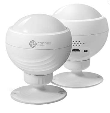 Connex 2-pack Smart WiFi Motion Sensor Rechargeable