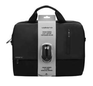 Volkano Focus Series 15.6" Laptop Toploader &amp; Wireless Mouse