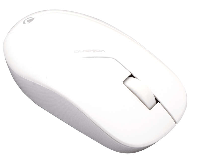 Volkano Ruby Series Wireless Mouse White