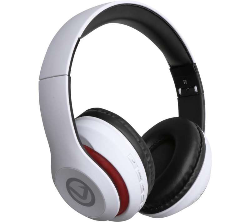 Volkano Impulse Series Bluetooth Headphones - White