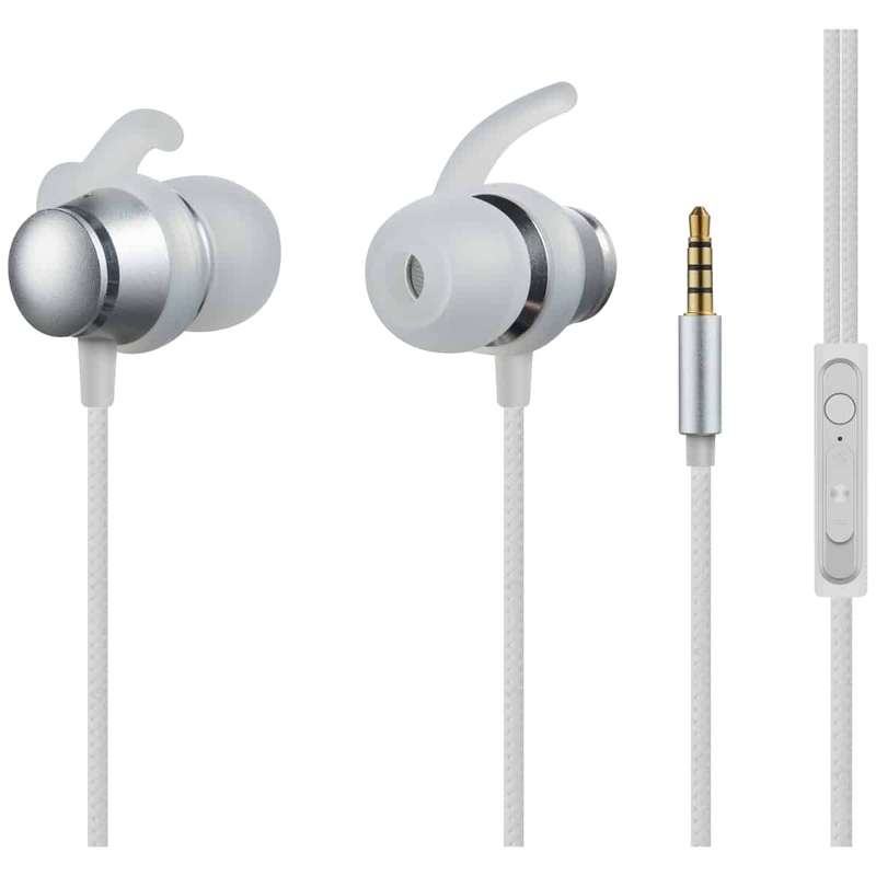 Volkano Titanium Series AUX Earphone - Silver