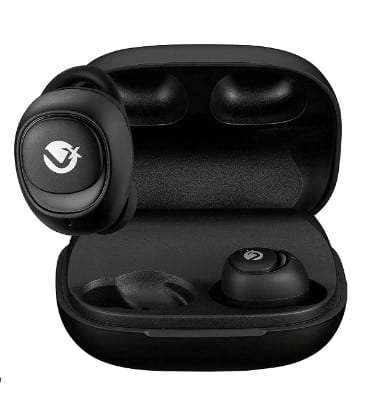 VolkanoX Astral Series True Wireless Earphones with Powerbank Charging Case - Black