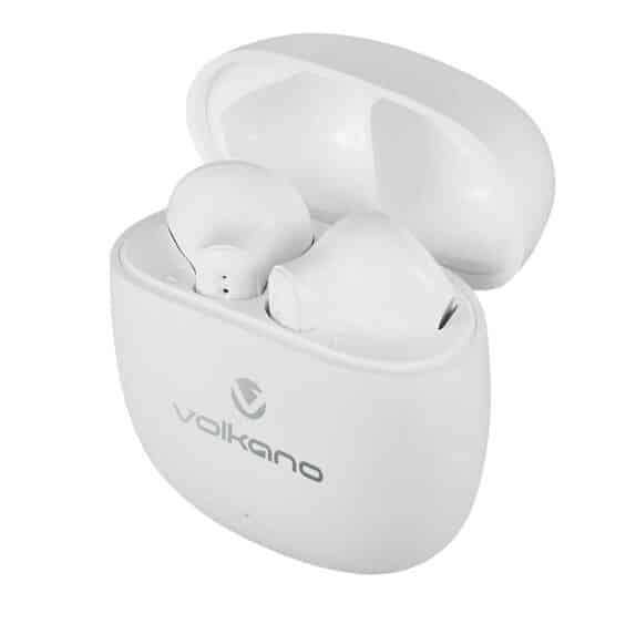 Volkano Sleek Series TWS Earphones  - White