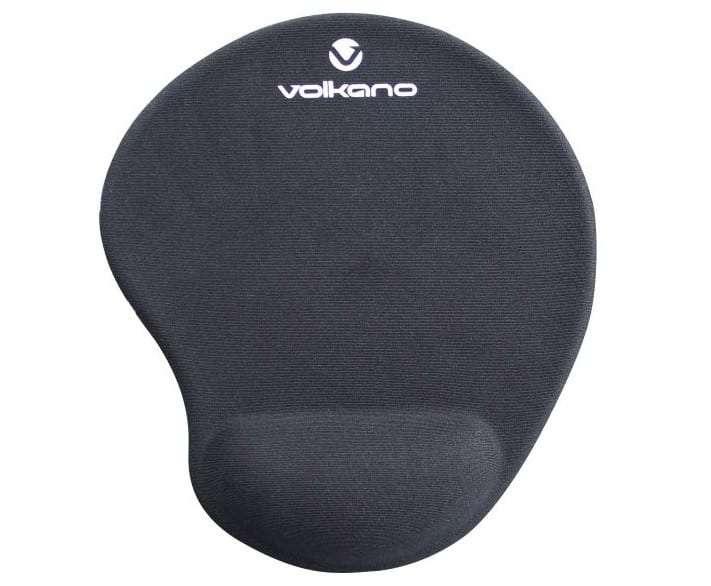 Volkano Comfort series gel wristguard mousepad - black