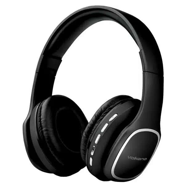 Volkano Phonic Series Bluetooth full size headphones - black