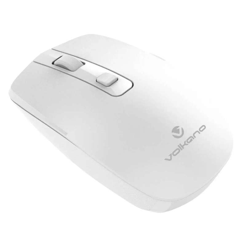 Volkano Granite Series Rechargeable Wireless Mouse - White