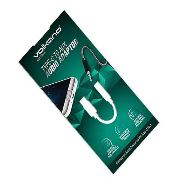 Volkano Adapt C series Type-C to AUX audio adaptor