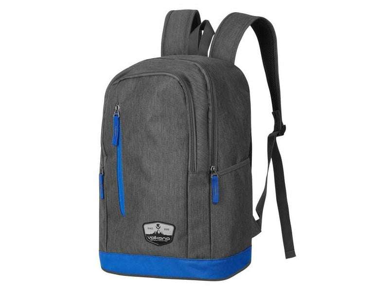 Volkano Splash 15.6''  Laptop Backpack Grey/Blue