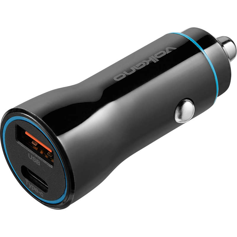 Volkano Cruise series Car Charger with PD and USB Q.C.