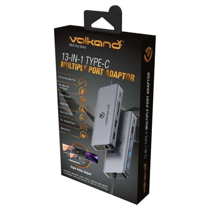 VolkanoX Core Multi Duo 13-in-1 Type-C Hub