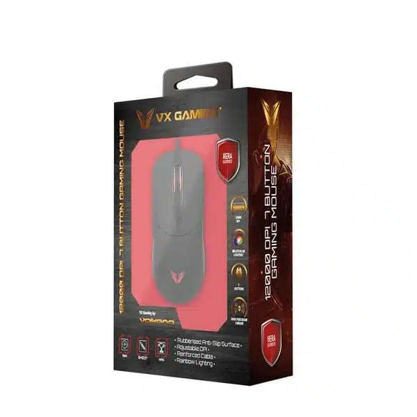 Volkano VX Gaming Hera Series 7 Button Wired Gaming Mouse