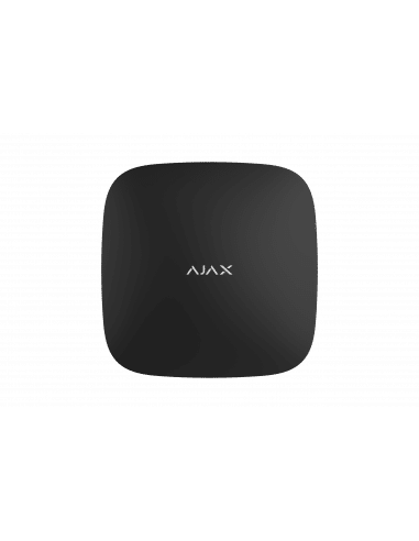 AJAX - ReX 2 Jeweller - Black Indoor Radio Signal Range Extender, with photo verification