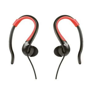Amplify Sport Rapid Series Earbuds with Pouch - Black/Red