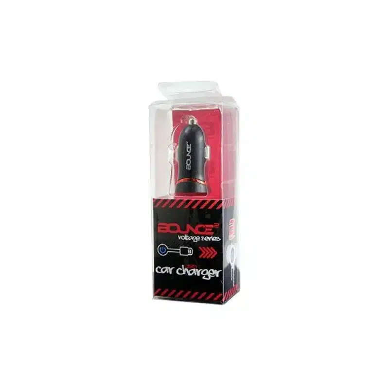 Bounce BO-8000-BK Voltage Series USB Car Charger Black