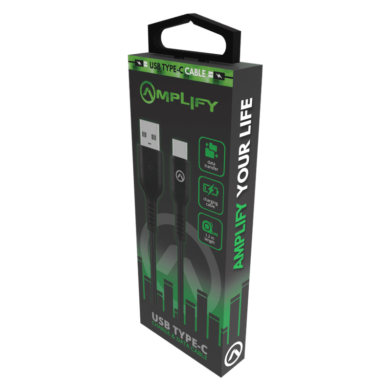 Amplify On The Go USB to Type-C Cable 1M