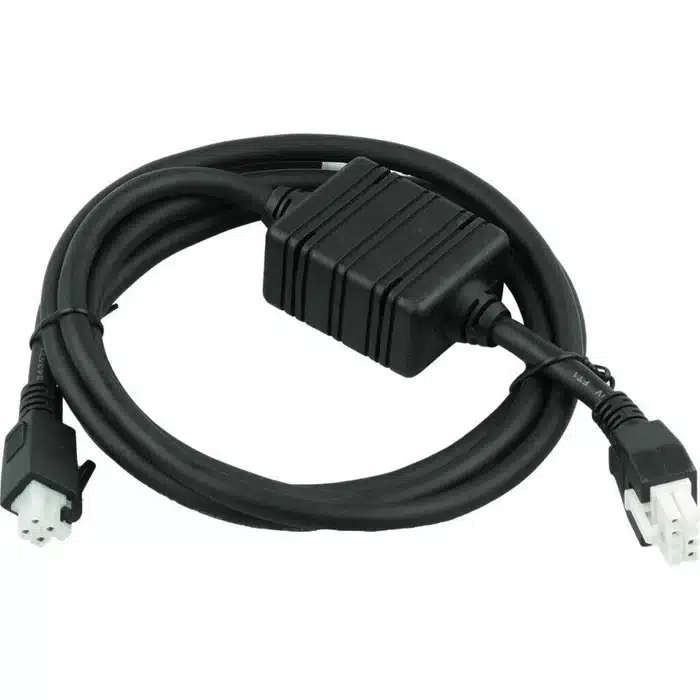 Zebra DC Power Cable Assembly with 4-slot Cradle