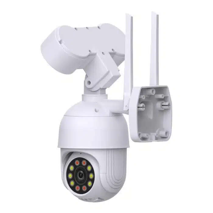 Connex Smart WiFi 1080p 3.6mm PTZ Outdoor Network Camera with Auto Track Floodlight