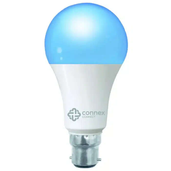 Connex Smart WiFi 10W LED RGB B22 Bayonet Bulb White