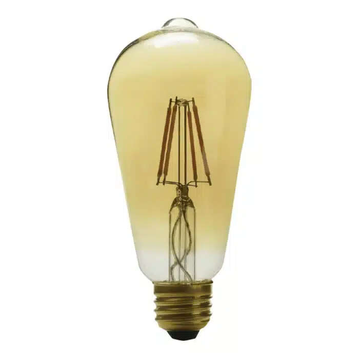 Connex Smart WiFi 5W LED Amber Filament Vintage E27 Screw Warm White Bulb