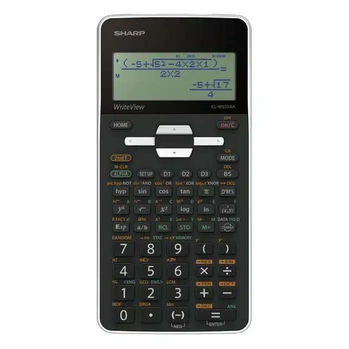 Sharp EL535 Scientific Calculator - 422 Functions- White