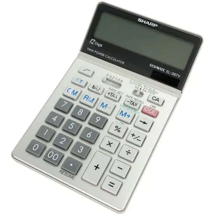 Sharp EL387V Multi Function Calculator