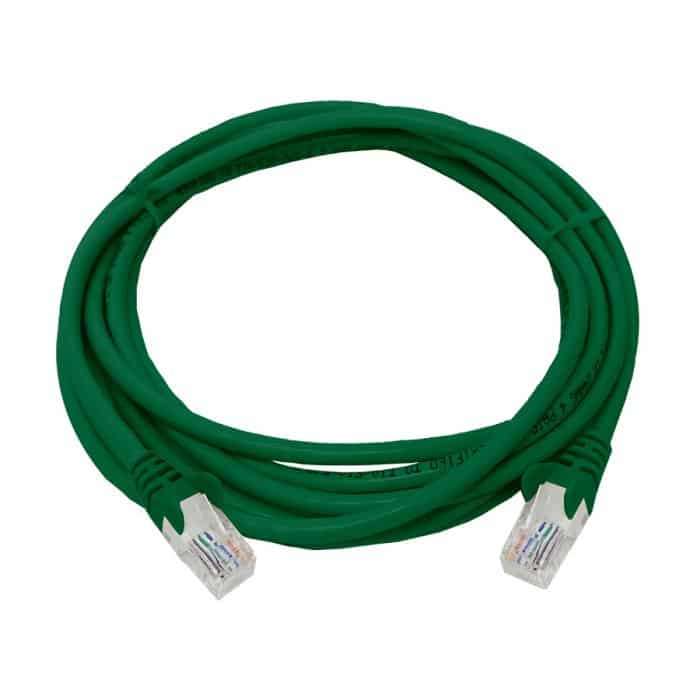 Linkbasic 3 Meter UTP Cat5e Flylead Green
