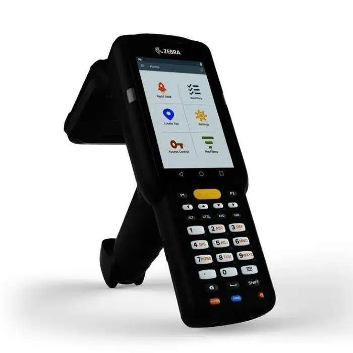 Zebra MC3330R 4-inch 800 x 480p Handheld Touchscreen Mobile Computer Black