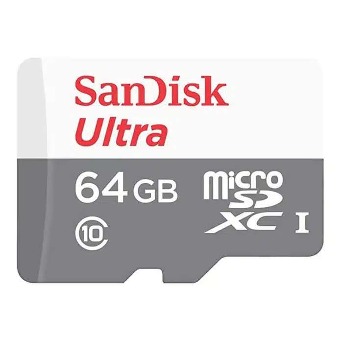 Sandisk Micro SD Card 64GB Ultra 100MB/s Class 10