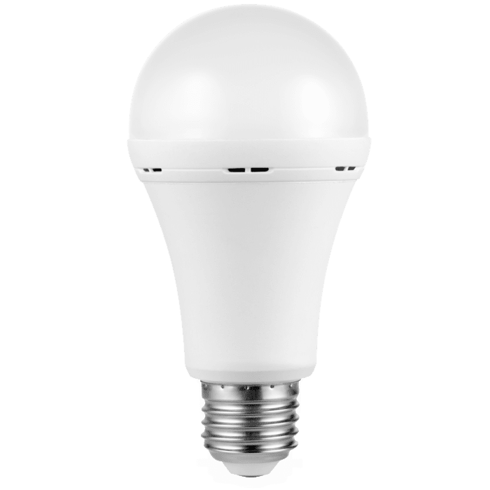 Switched 5W A60 Rechargeable E27  Bulb Warm White