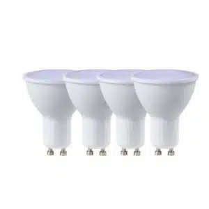 Switched 5W GU10 Rechargeable Bulb-Cool White