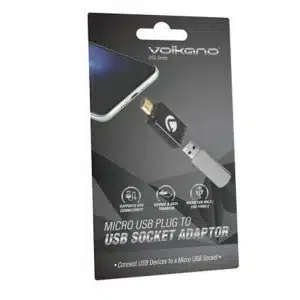 Volkano OTG series Micro USB to USB socket adaptor