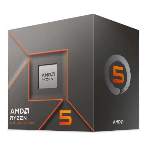 AMD Ryzen 5 8400F 4.7GHz 6-Core Zen 4 Socket AM5 Desktop CPU