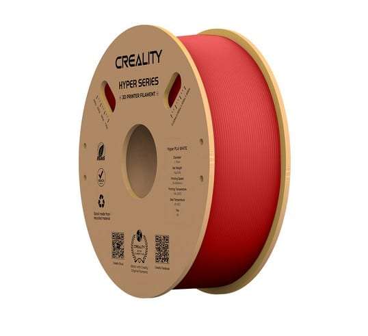 Creality Hyper PLA High-Speed Red Filament 1Kg