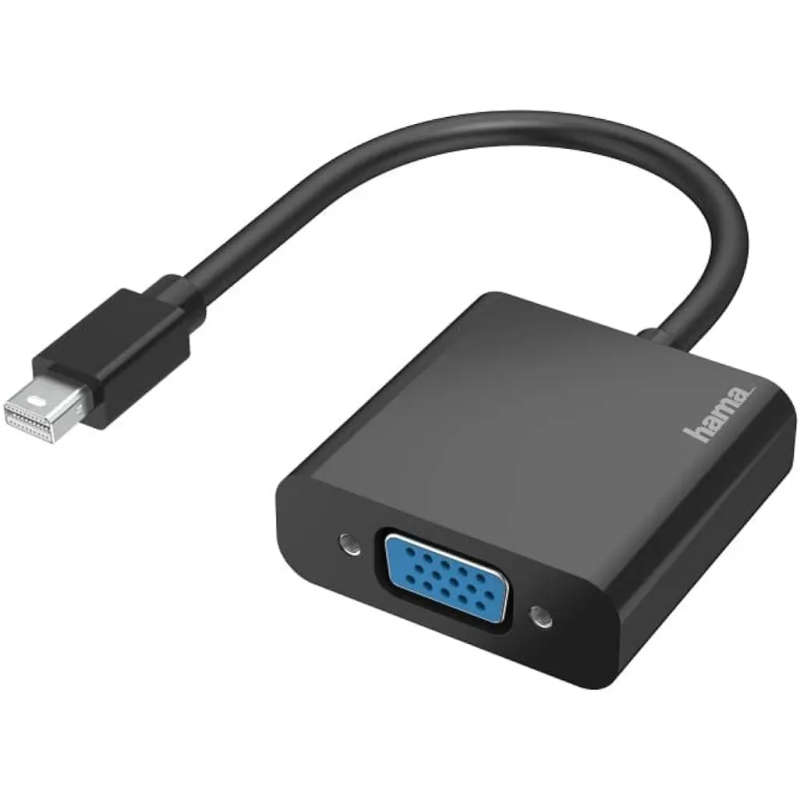 Hama DisplayPort VGA Cable Adapter Black