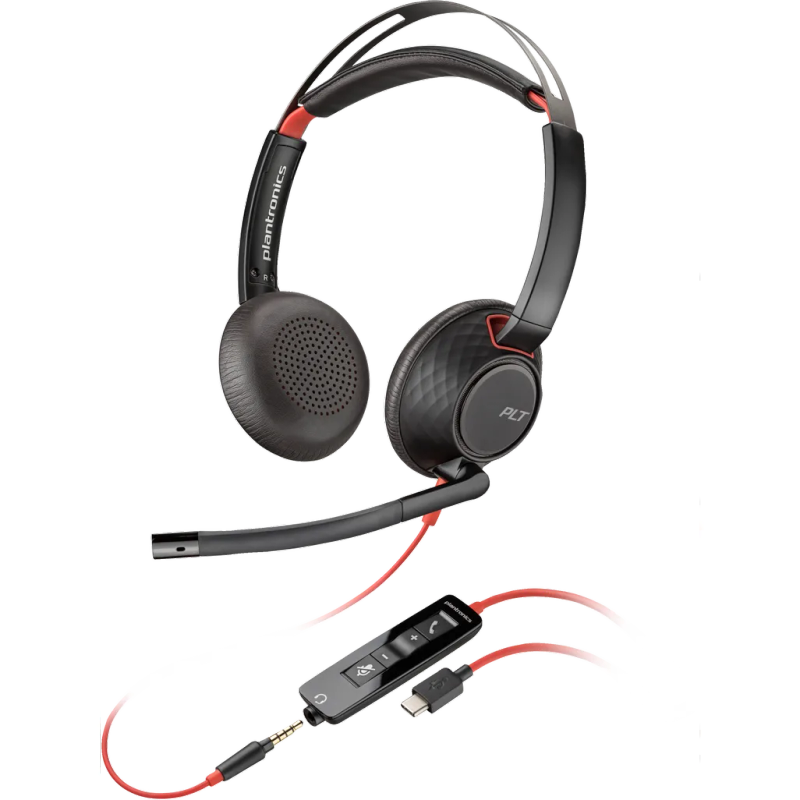 Poly Blackwire 5220 USB-C/A Headset