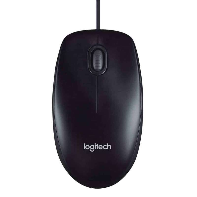 Logitech M90 HD Optical Mouse -Black