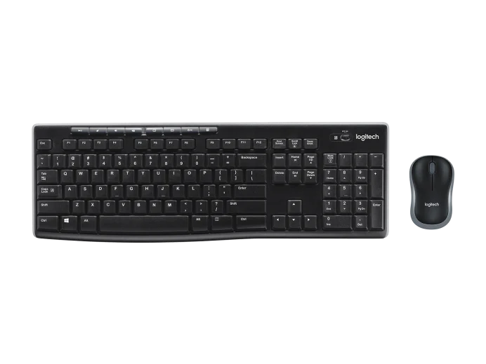 Logitech Wireless Keyboard and Mouse Combo MK270 Nano USB receiver