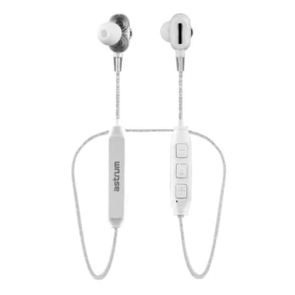 Astrum Wireless  Dual Driver Earphones ET290 White