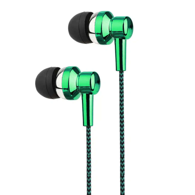 Astrum Stereo Earphones With Mic EB250 Green