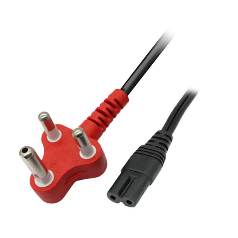 Astrum Figure 8, 2 pin Power Cord Dedicated Plug PC310 1.8 meters
