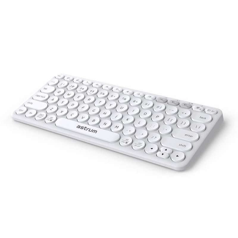 Astrum Wifi + BT Dual mode Mini Keyboard KT200 White