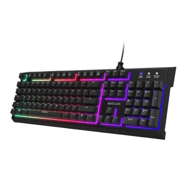 Astrum Mechanical Gaming LED Keyboard  KM350 Black