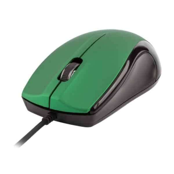Astrum Wired USB Optical Mouse MU110 Green / Black