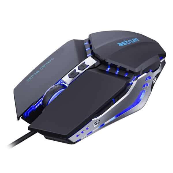 Astrum 7B Gaming Wires 7 LED Metal Mouse MG320 Black / Metal