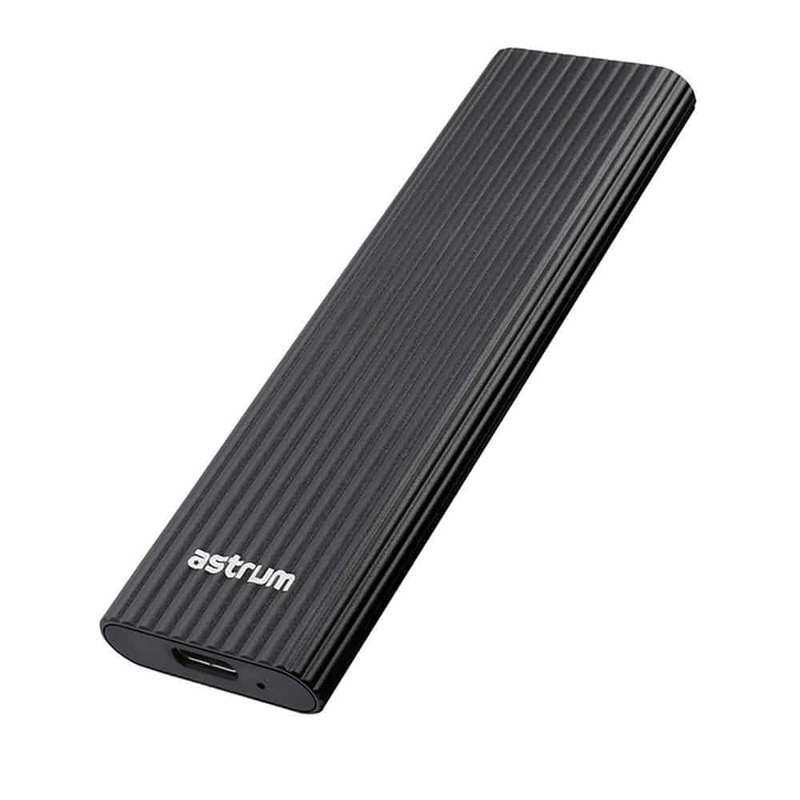 Astrum M.2 NGFF SSD Type-C Enclosure EN100 Black