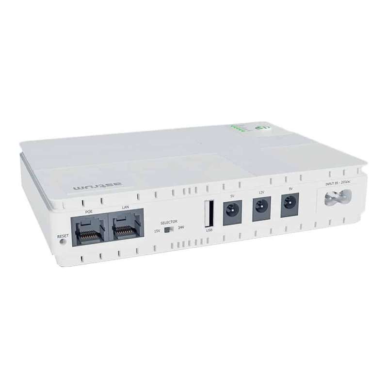 Astrum Mini UPS for Modem / Wifi Router 10200mAh PB070 White