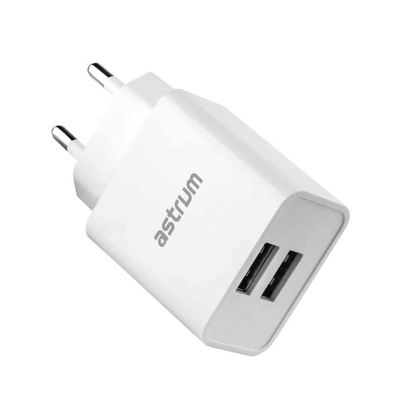 Astrum PRO U20 Dual USB 10W Charger U24 White