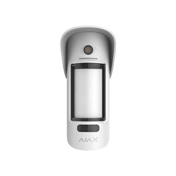 AJAX - MotionCam Jeweller - White Wireless Outdoor Motion Detector with Photo Verification