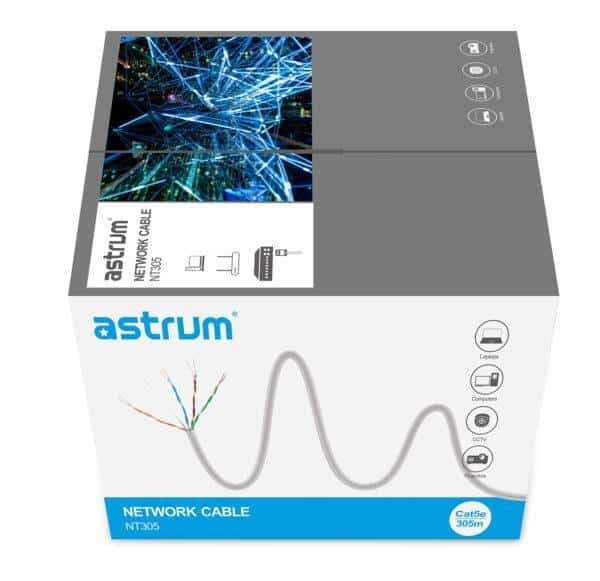 Astrum Cat5e Network Cable Rolls NT305 305 meters