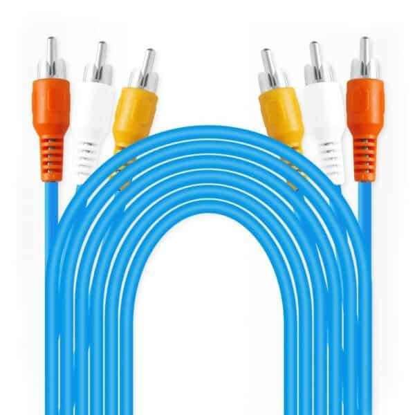 Astrum Triple RCA AV Stereo Cable RC305 5.0 meters